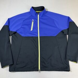 Zero Restriction Z500 Jacket Men's XL Full Zip Black/Blue Tour Series Tech Golf